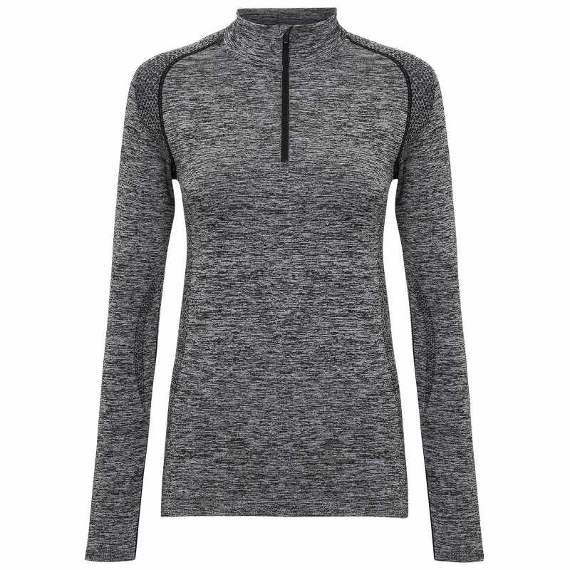 Maglia da donna TriDri® senza cuciture multi-sport con zip - cod. RWTR205