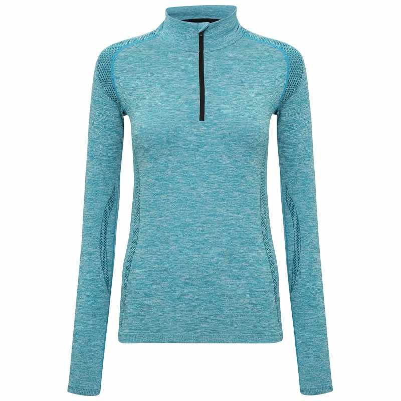 Maglia da donna TriDri® senza cuciture multi-sport con zip - cod. RWTR205