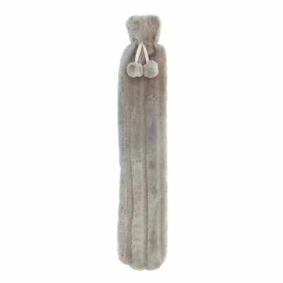 Borsa dell'acqua calda di lusso in pelliccia sintetica lunga e copri borsa - cod. RWHL016
