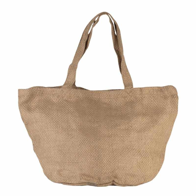 Borsa in juta tinta f.to 36x59x29 cm. - cod. RWKI008