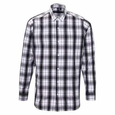 Camicia a maniche lunghe in cotone a quadri Ginmill - cod. RWPR254