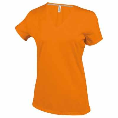 T-shirt da donna a maniche corte con scollo a V - cod. RWKB381 T-shirt da donna a maniche corte con scollo a V - cod. RWKB381