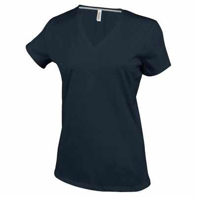 T-shirt da donna a maniche corte con scollo a V - cod. RWKB381 T-shirt da donna a maniche corte con scollo a V - cod. RWKB381