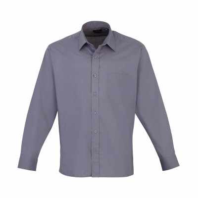 Camicia in popeline a manica lunga - cod. RWPR200 Camicia in popeline a manica lunga - cod. RWPR200