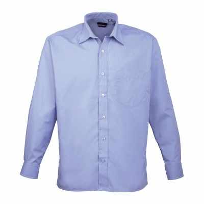 Camicia in popeline a manica lunga - cod. RWPR200 Camicia in popeline a manica lunga - cod. RWPR200