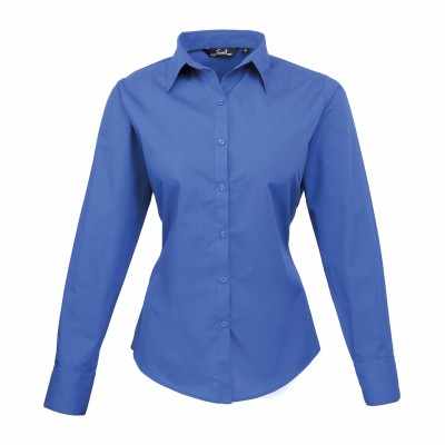 Camicetta da donna a maniche lunghe in popeline - cod. RWPR300 Camicetta da donna a maniche lunghe in popeline - cod. RWPR300