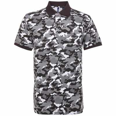 Polo piqué mimetica da uomo - cod. RWAQ018