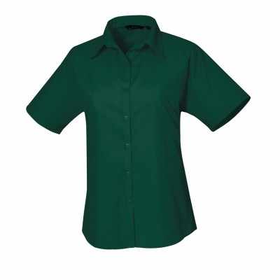 Camicetta da donna in popeline a maniche corte - cod. RWPR302 Camicetta da donna in popeline a maniche corte - cod. RWPR302