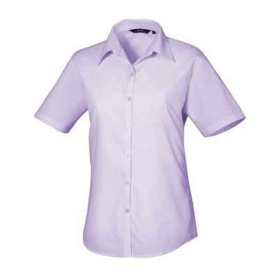 Camicetta da donna in popeline a maniche corte - cod. RWPR302 Camicetta da donna in popeline a maniche corte - cod. RWPR302