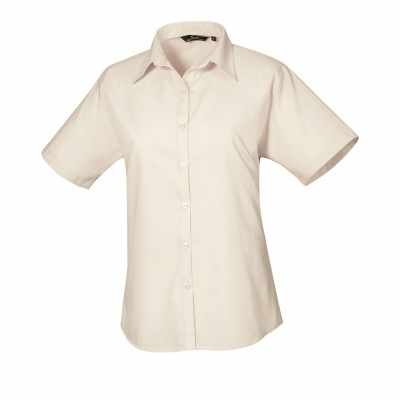 Camicetta da donna in popeline a maniche corte - cod. RWPR302 Camicetta da donna in popeline a maniche corte - cod. RWPR302