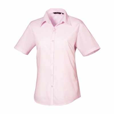 Camicetta da donna in popeline a maniche corte - cod. RWPR302 Camicetta da donna in popeline a maniche corte - cod. RWPR302