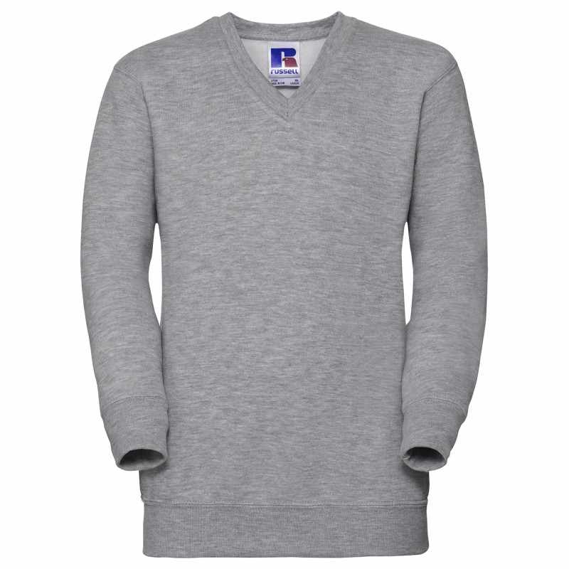 Felpa con scollo a V per bambini da stampare - cod. RWJ272B