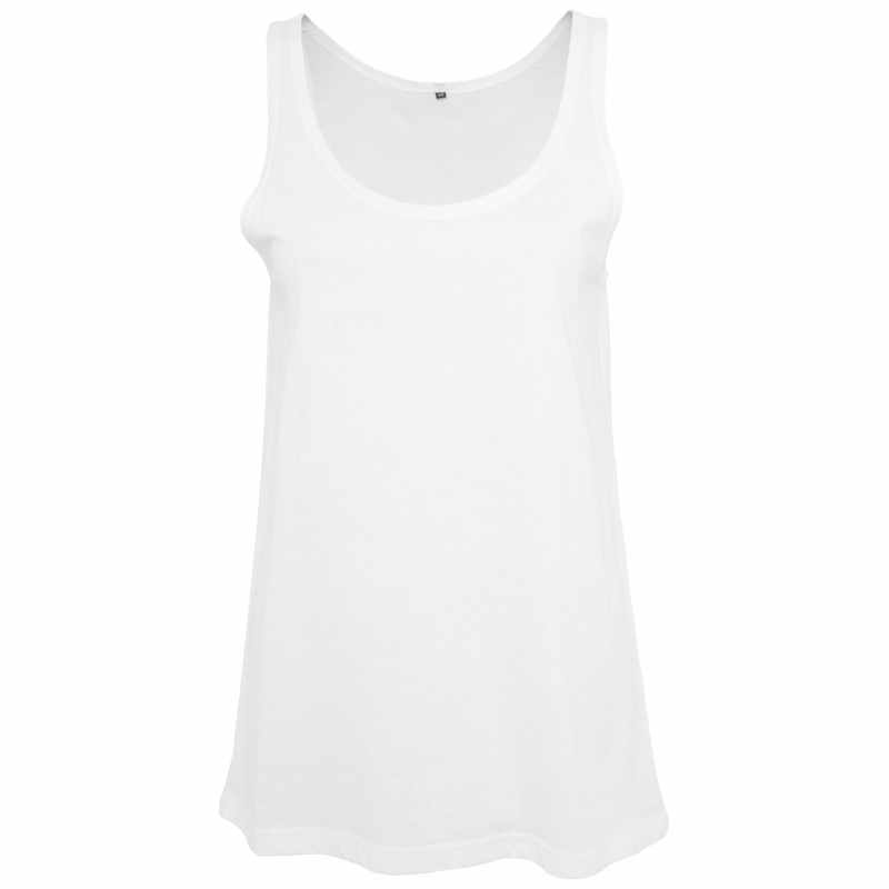 Canotta sportiva da donna con stampa logo - cod. RWBY019