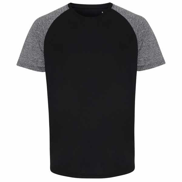 T-shirt performante con maniche a contrasto TriDri® - cod. RWTR018