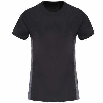 T-shirt da donna con pannello a contrasto TriDri® ad alte prestazioni - cod. RWTR048