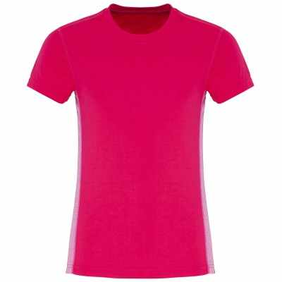 T-shirt da donna con pannello a contrasto TriDri® ad alte prestazioni - cod. RWTR048