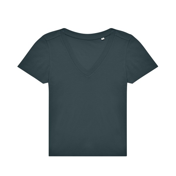 T-shirt con scollo a V da donna - cod. RWB213F