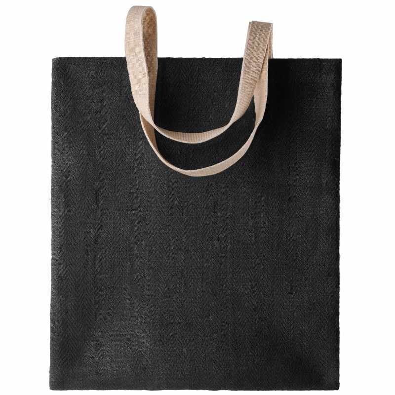 Borsa in juta tinta f.to 42x38 cm. - cod. RWKI009