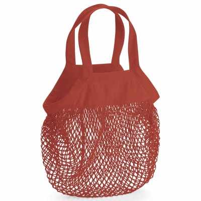 Mini borsa della spesa in rete di cotone biologico - cod. RWWM151
