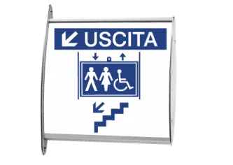 Targa f.to 21x21 cm. - cod. LARCO210210B