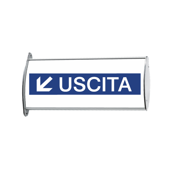 Targa f.to 30x14,8 cm. - cod. LARCO300148B