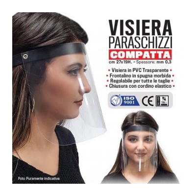Visiera Light per la protezione individuale in PET Visiera Light per la protezione individuale in PET