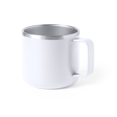 Tazza in acciaio da serigrafare - cod. MK1048