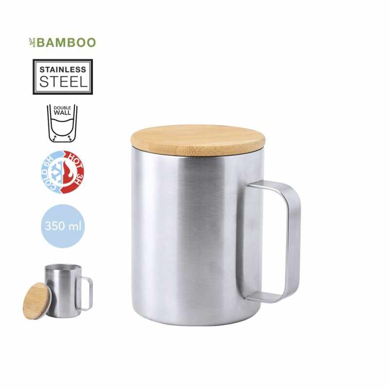 Tazza Termica personalizzabile con scritte - cod. MK1069