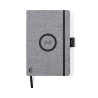Block Notes con caricatore wireless 10W e 80 fogli a righe