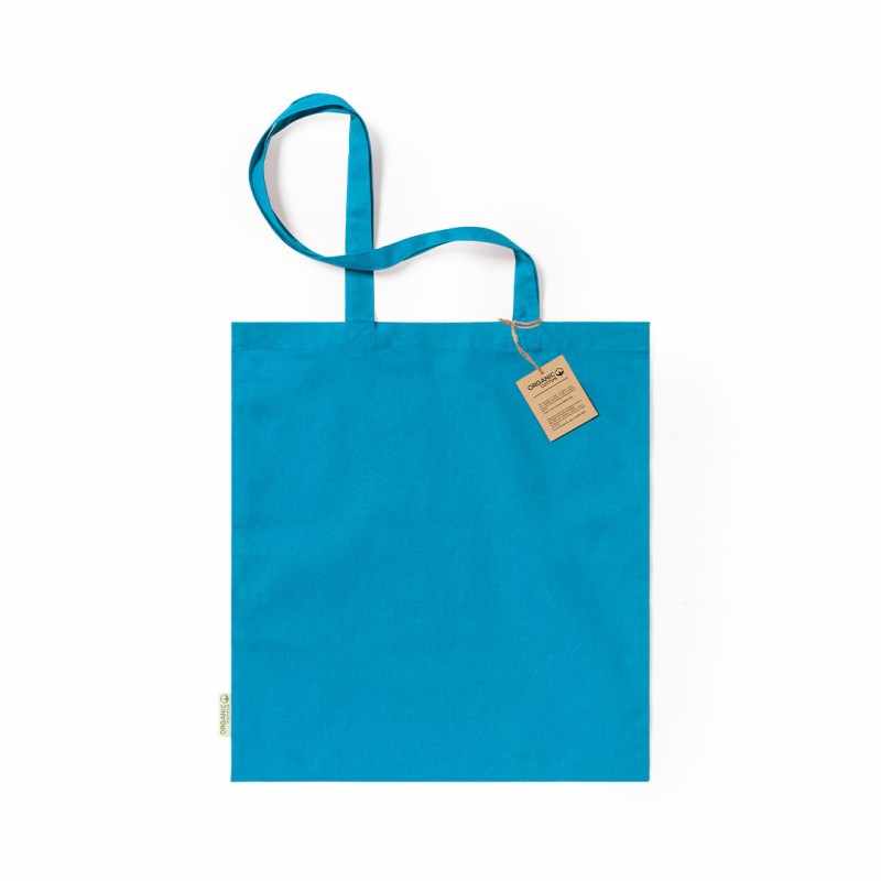 Borsa colorata con scritte f.to 38x42 cm. - cod. MK1175