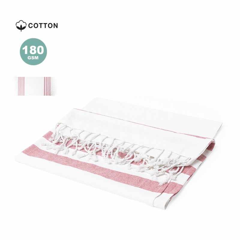 Pareo mare stampato con logo - cod. MK1184