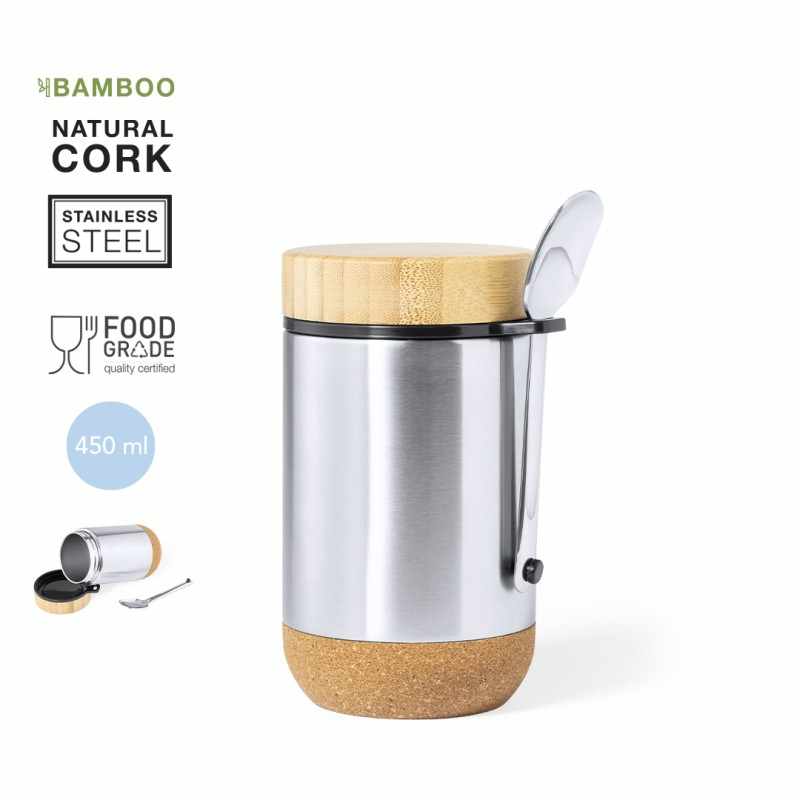 Lunch Box con cucchiaio - cod. MK1480