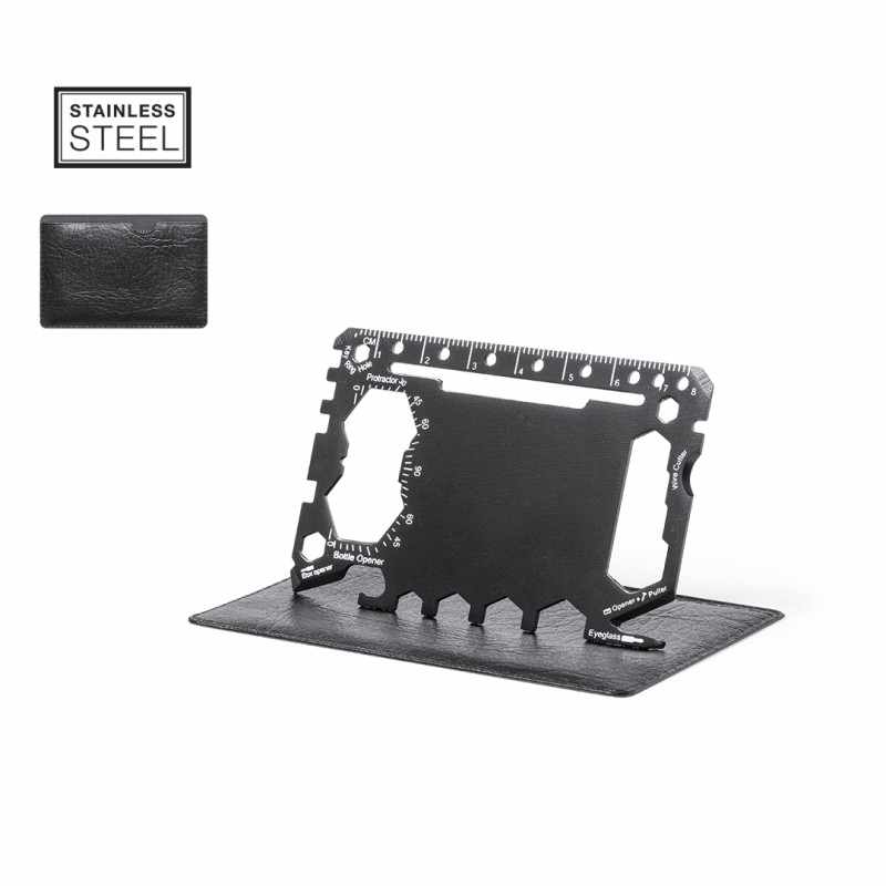 Multiutensile in acciaio da 17 funzioni - cod. MK1592