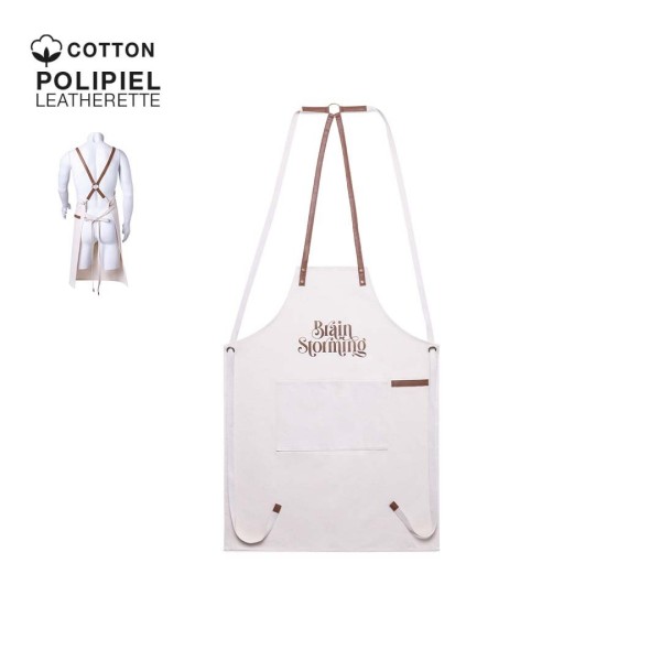 Grembiule con stampa logo - cod. MK1714