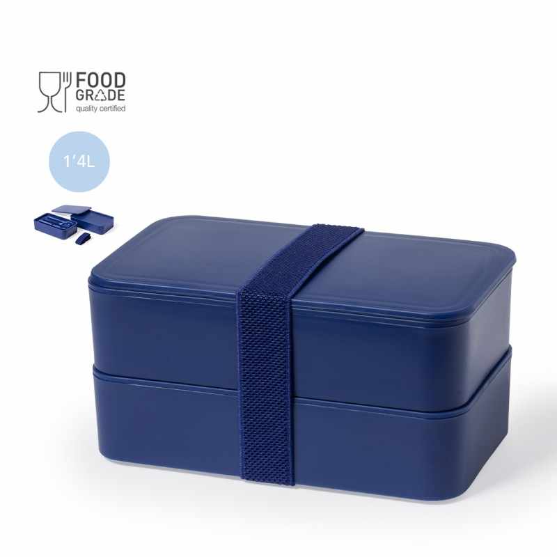 Portapranzo con posate incluse - cod. MK1740