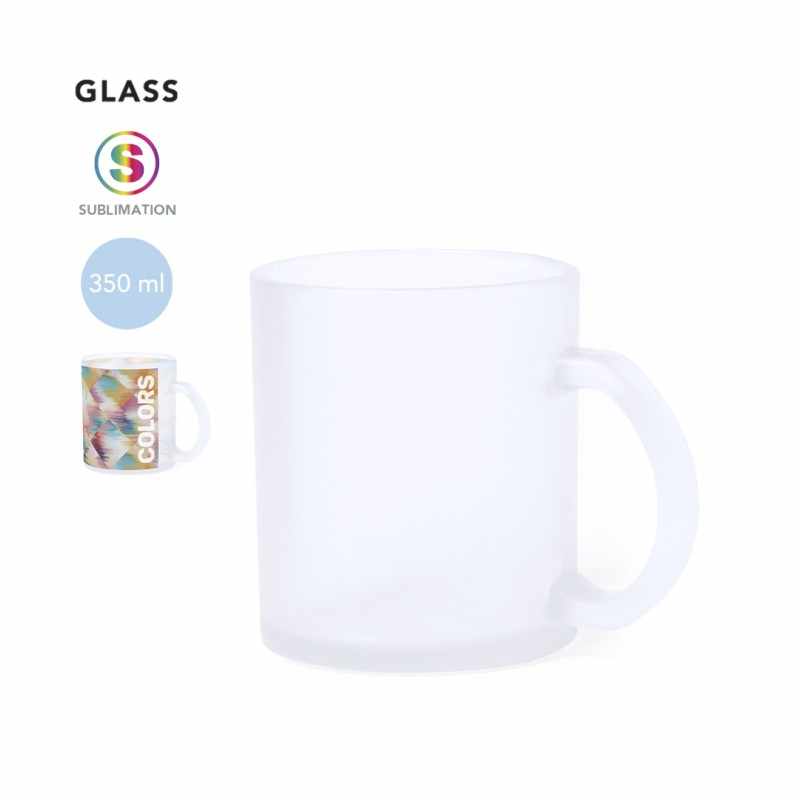 Tazze in vetro da 350 ml per sublimazione - cod. MK1759