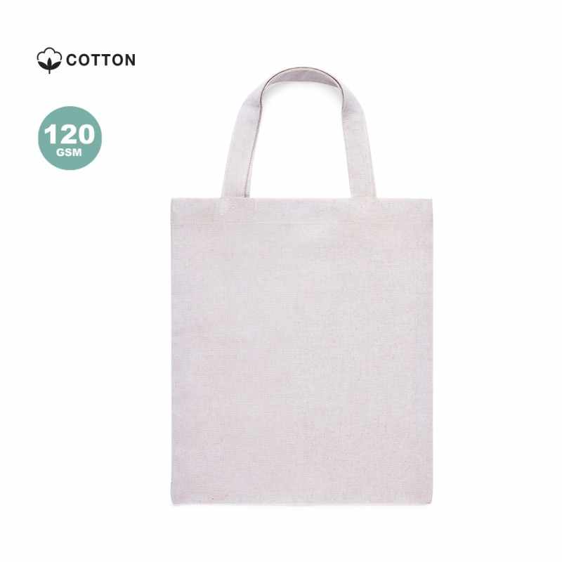 Borsa in cotone f.to 25x30 cm. con manici corti - cod. MK1834