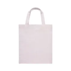 Borsa in cotone f.to 25x30 cm. con manici corti