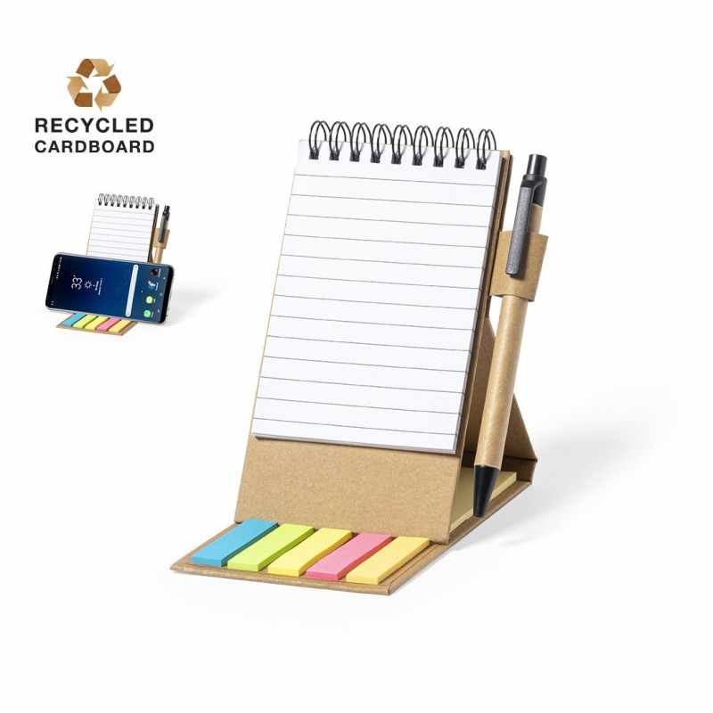 Block Notes con supporto per smartphone - cod. MK1892