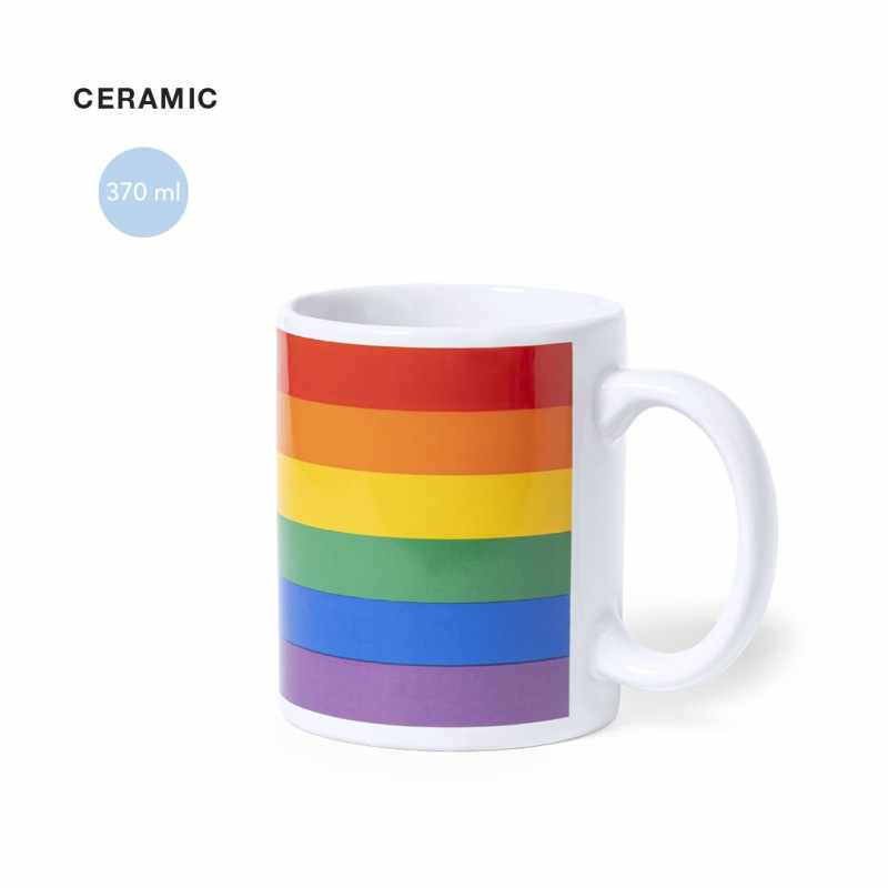 Tazza colorata da serigrafare con logo - cod. MK1925
