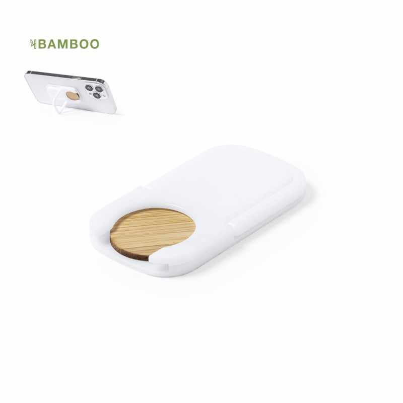 Supporto per cellulare con moneta per carrello - cod. MK1948