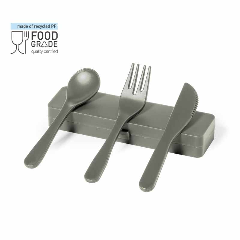 Posate portatili con custodia - cod. MK20198