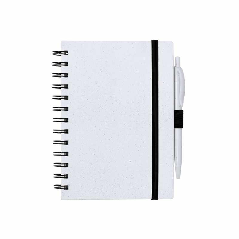 Taccuino con scritte promozionali e penna inclusa - cod. MK20220