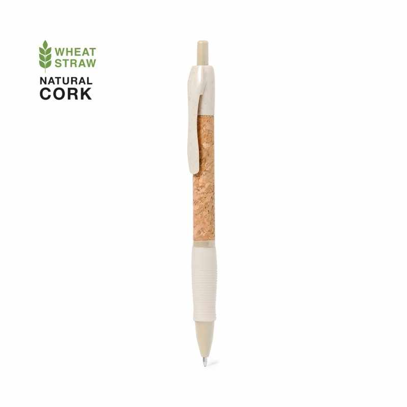 Biro in sughero personalizzata - cod. MK20225
