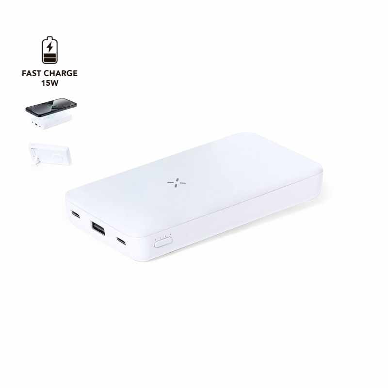 Power Bank da 5.000 mAh stampati con scritte - cod. MK20266