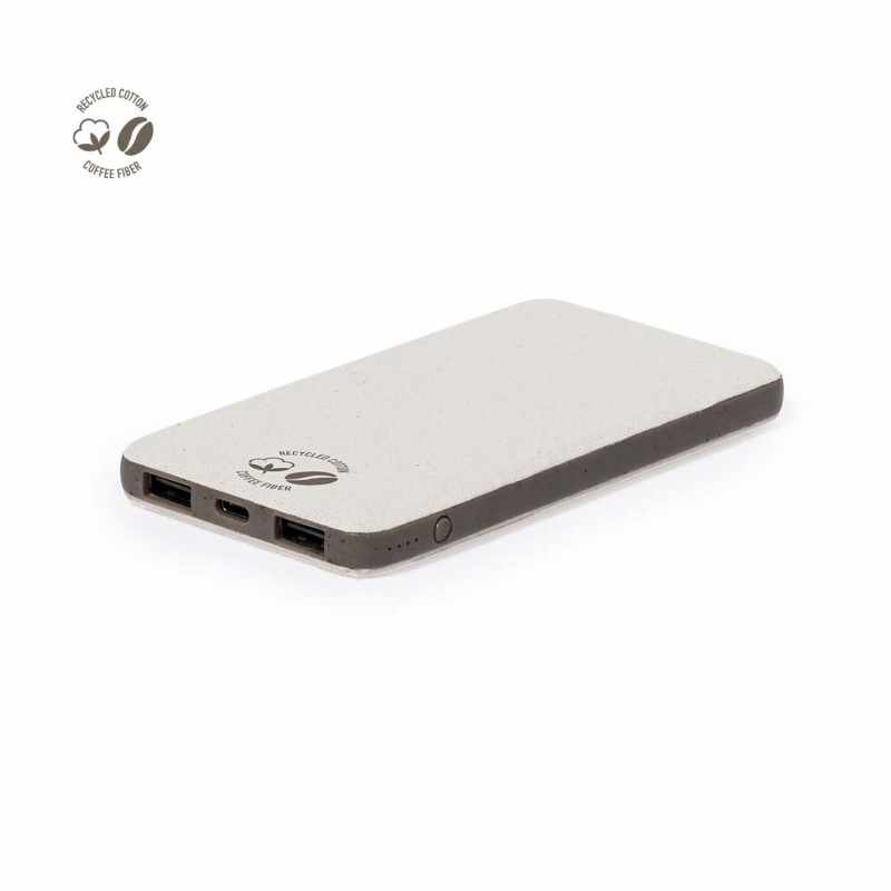 Power Bank da 5.000 mAh con scritte - cod. MK20277