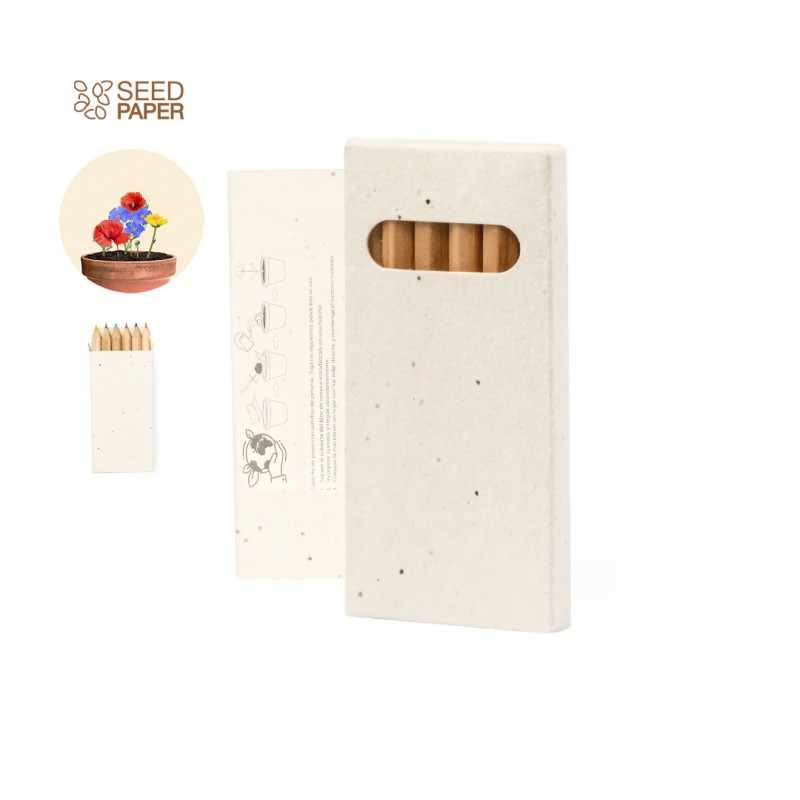Set Matite con Semi stampato - cod. MK20370