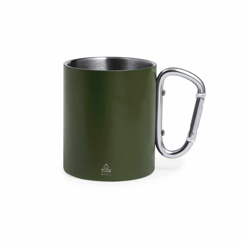Tazza con moschettone personalizzate con logo - cod. MK20456