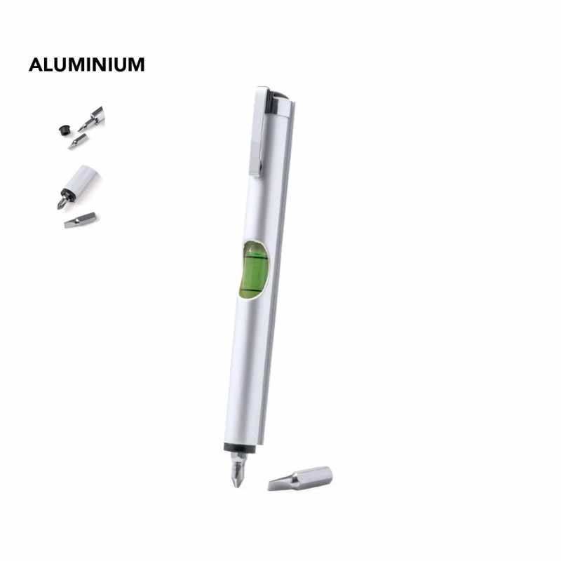 Multiutensile con livella e cacciavite da personalizzare - cod. MK20503