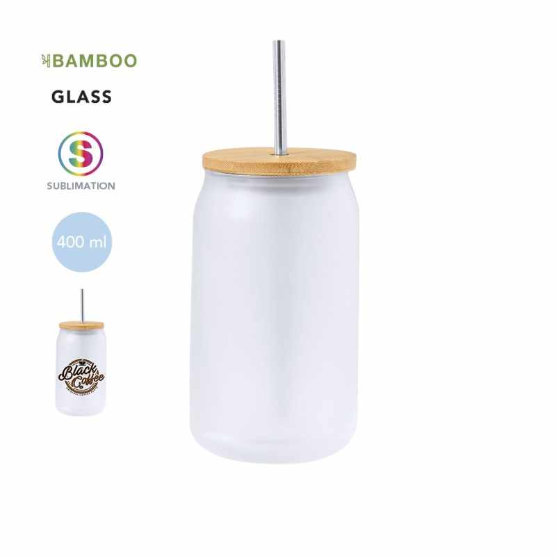 Barattolo in vetro personalizzabile - cod. MK20514